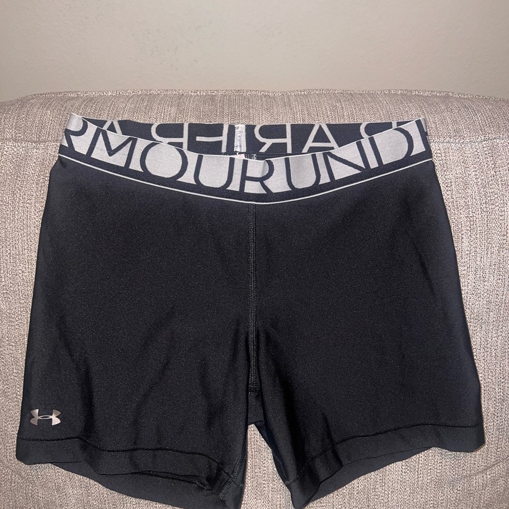 Under Armour Women's Black Spandex Shorts